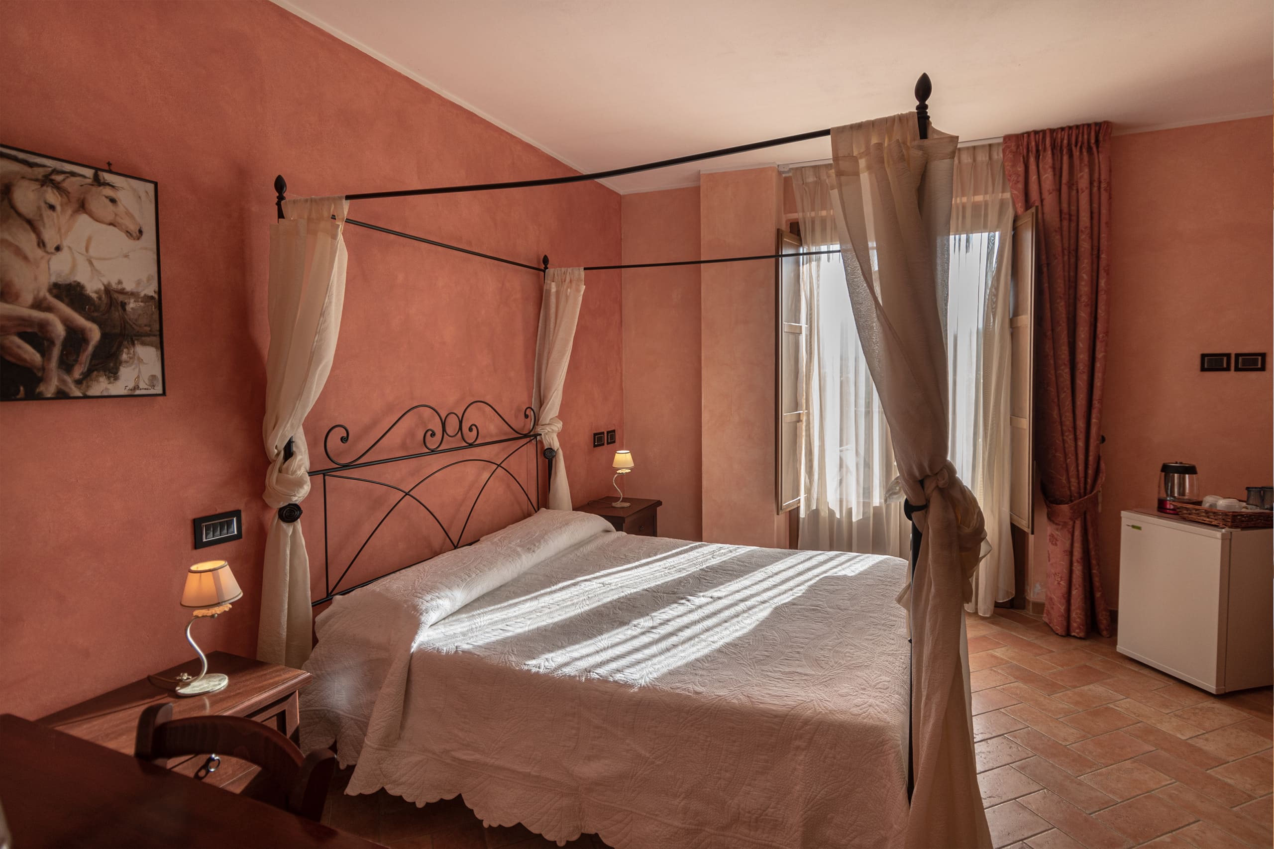 Camera matrimoniale Rozanne | Villa Barbarossa | Bed and Breakfast con piscina e parcheggio nella campagna di Assisi