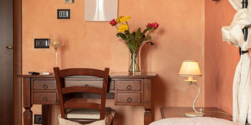 Camera matrimoniale Rozanne | Villa Barbarossa | Bed and Breakfast con piscina e parcheggio nella campagna di Assisi